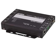 AV signalo perdavimo sistema Aten DisplayPort / HDMI / VGA Switch su HDBaseT siųstuvu
