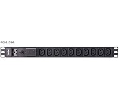 Šakotuvas Aten ATEN PE0210SG 1HE 16A Basic PDU 10 prievadų