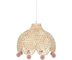 Atmosphera Lamp Lubinis šviestuvas CAMPAGNE, bambukas, Ø 28 cm