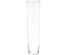 Atmosphera Vaza gėlėms, elegantiškas paprastos formos stiklinis indas