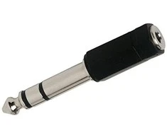 GoodConnections Good Connections Geros jungtys Garso adapteris 6,3mm Klinke M Stereo / 3,5mm Klinke F Stereo