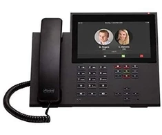 Auerswald COMfortel D-600 juodas SIP telefonas su išplėtimo galimybe