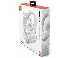 Lengvos ir patogios belaidės Ausinės JBL Tune 510BT Pure Bass sound su mikrofonu, Baltos