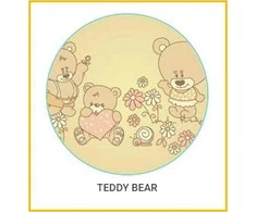 TEGA vonelė Teddy Bear 102cm baltas pearl MS-005 LUX-118