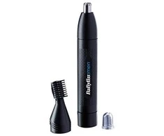 Sveikata ir asmeninė priežiūra - BaByliss Men Nosies Ir Ausų Žoliapjovė E652E, Plaunamos Priedai, Juoda