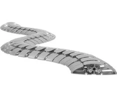 Bachmann 930.033, kabelinė gyvatė Pro, sidabrinė, 1 m