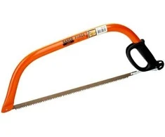 Bahco Profesionalus rėminis pjūklas ERGO FORCE 30" 760 mm. Geležtės įtempimas iki 120 kg. mm. Integruota rankena. Komplektuojamas su sausos medienos geležte.