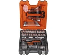 Bahco Galvučių, priedų ir raktų rinkinys 1/2" ir 1/4" 106 vnt