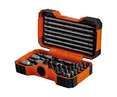 Bahco Antgalių rinkinys su 2 laikikliais 1/4" 35 vnt PH,PH2G,PZ,SL,Hex,TORX 25mm 22 vnt, 150mm 7 vnt