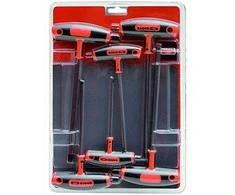 Bahco T-formos HEX raktų rinkinys, 6vnt, 3-4-5-8-10mm