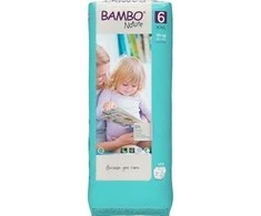 Sauskelnės Abena Bambo Nature, 6 dydžio, 16+ kg, 40 vnt.
