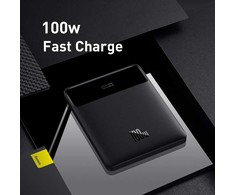 Powerbank Baseus Blade 20000mAh 100W (juoda)