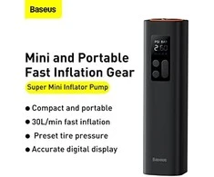 Automobilinis oro kompresorius Baseus Super Mini Inflator Pump CRCQ000001