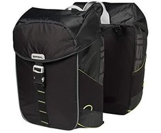 Basil Turistinis krepšys dvigubas MILES DOUBLE BAG 32L, diržas, vandeniui atsparus poliesteris, juoda (NEW) - BAS- 17751