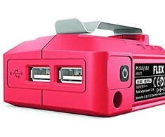 USB adapteris akumuliatoriui FLEX 10,8/18,0V