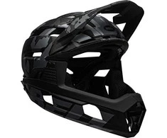 Bell Helm Full face Super Air R Pips Sferinis matinis blizgus juodas kampo dydis M (55-59 cm)
