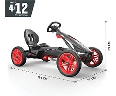 BERG Rally APX Raudona 3 Gears