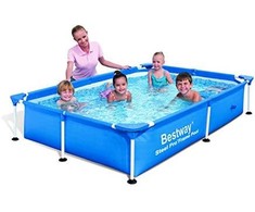 Stačiakampis rėminis baseinas 221x150x43 cm Bestway 56401