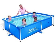 Stačiakampis rėminis baseinas 221x150x43 cm Bestway 56401