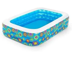 Bestway *****Pripučiamas baseinas kwiatki 229x152x56 B54120