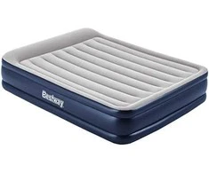 Pripučiamas čiužinys 203x152x46 cm su įmontuotu elektriniu siurbliu Bestway 67630