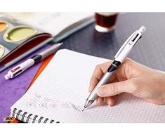 Bic Tušinukas 4 Spalvos, tušinukas (3 spalvos) + pieštukas (1 spalva), pakuotėje 12 vnt