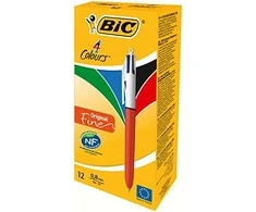 Bic Tušinukas Fine 4 spalvų, pakuotėje 12 vnt 233843