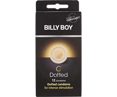 Billy Boy prezervatyvas Fun Dotted 12vnt