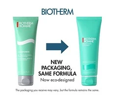 Biotherm Homme Aquapower Oligo-Thermal Fresh Gel veido prausiklis vyrams, 125 ml