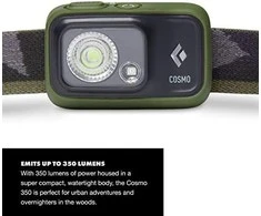 Black Diamond JAV Prožektorius Juodas Diamond Cosmo 350LM