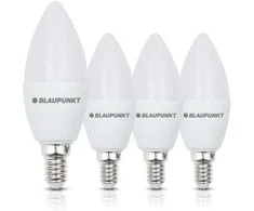 Blaupunkt LED Lamp E14, 4pcs | 6.8 W | Natural Baltas