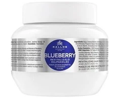 Kallos Cosmetics Blueberry Revitalizing Hair Mask atgaivinanti kaukė plaukams, 275 ml