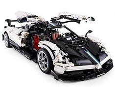 RASTAR 1:8 mastelio surenkamas automodelis Pagani Huayra BC Bricks, 97910