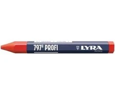 Tajima Trading Aps Lyra oliekridt 797 rød m/papir