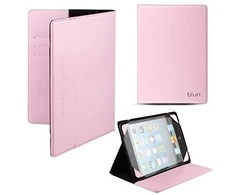Oem BLUN universalus dėklas planšetiniams kompiuteriams 10" (UNT) rožinis
