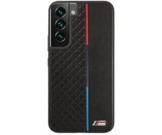 Samsung Galaxy S22 Plus BMW dėklas M Collection Triangles (BMHCS22MTRTBK) juodos spalvos