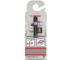 Bosch Tiesi freza HM L=19 mm, aukštis 8 mm