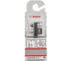 Bosch Pirštinė freza HM B=8 mm, l=25 mm,kotas 8mm