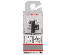 Bosch Pirštinė freza HM B=8 mm, l=20 mm,kotas 8mm