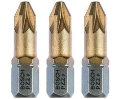Bosch Suktuvo antgaliai Pz 2 3 vnt, MAXgrip