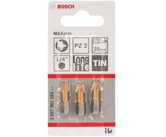 Bosch Suktuvo antgaliai Pz 2 3 vnt, MAXgrip