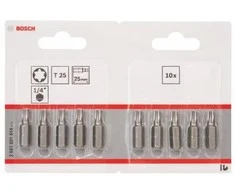 Bosch Torx antgalis T25, l=25mm 10 vnt, Extra Hart