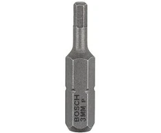 Bosch Įstat.šešiabr.antgalis 3,0 mm, Extra Hart, 3vnt