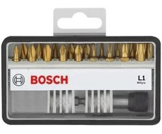 Bosch 19-dalių antgalių kompl. L1 Max Grip
