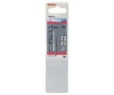 Grąžtas Bosch HSS-G grąžtai metalui 1,0mm, 2 vnt.