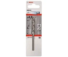 Grąžtas Bosch HSS-G grąžtai metalui 4,8mm, 1 vnt.