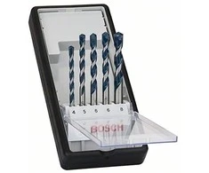 Bosch grąžtų betonui rinkinys ROBUST LINE CYL-5 4; 5; 6; 6; 8 mm, 5 vnt.