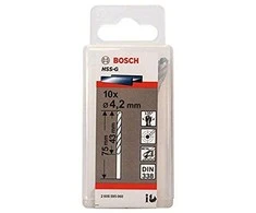 Grąžtas Bosch HSS-G grąžtai metalui 4,2mm, 10 vnt.
