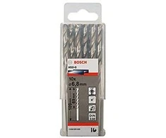 Grąžtas Bosch HSS-G grąžtai metalui 6,8mm, 10 vnt.