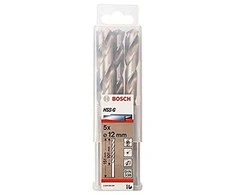 Grąžtas Bosch HSS-G grąžtai metalui 12.0mm, 5 vnt.